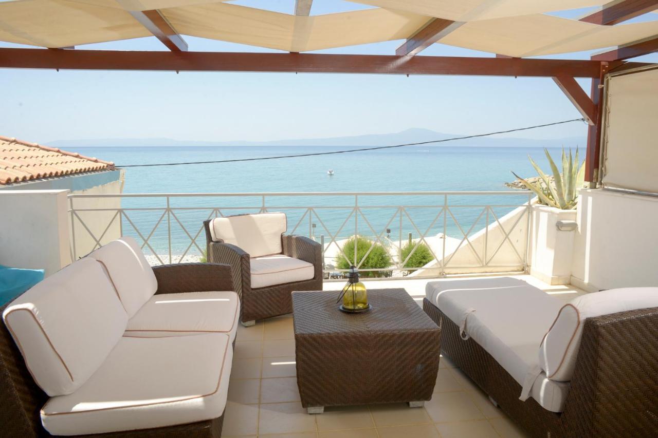 Agali 2 Superior Mezonet Front Of The Sea Apartman Akrojáli Kültér fotó